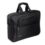L'AVVENTO (BG786) Business Laptop Shoulder Bag fits up to 15.6" - Black