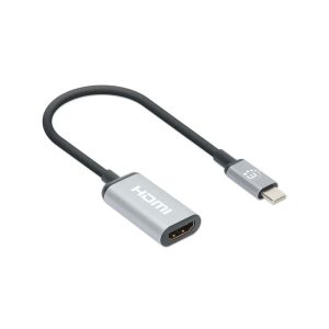 Manhattan (CV269) USB-C to HDMI Converter USB-C Male to HDMI Female - Black