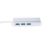 2B (CV568) Type-C - 3 USB 3.0 Ports HUB with Ethernet Adapter