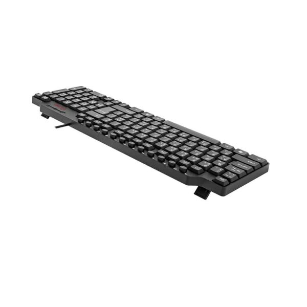 ⁦E-train (KB012) MultiMedia Compact Keyboard 104-Key⁩ - الصورة ⁦2⁩