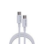E-train (MP001) Type-C to Type-C Sync and Charge Cable 60W 1M - White