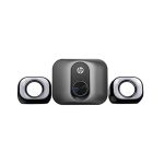 HP (SP567) Mini Multimedia Speaker and SubWoofer 2*3W+5W 2.1 AUX Connection - DHS-2111S - Black