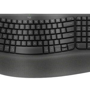 Logitech Wave Keys Ergonomic Bluetooth Wireless Keyboard English & Arabic