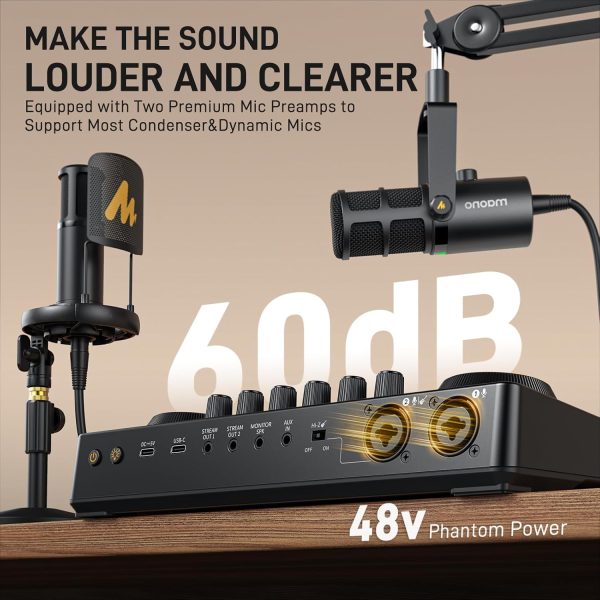 MAONO CASTER E2 Integrated Audio Production Studio - Image 3