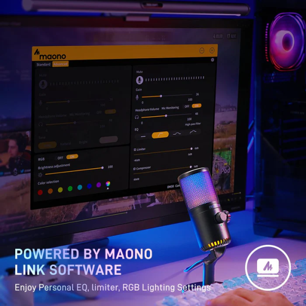 MAONO DM30RGB USB Gaming Microphone - Image 6