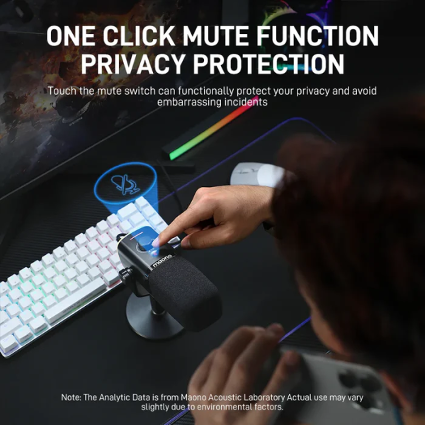 MAONO PD100X USB/XLR Dynamic Microphone For Game Streamers - Image 3