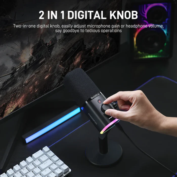 MAONO PD100X USB/XLR Dynamic Microphone For Game Streamers - Image 4