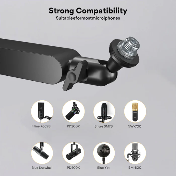Maono BA92 Microphone Suspension Boom Arm Stand - Image 6
