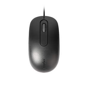 Rapoo N200 USB Wired Mouse Black