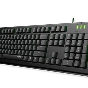 Rapoo NK1900 Wired Keyboard - Black