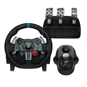 Logitech G29 Racing Wheel Driving Force + Logitech G Driving Force Shifter