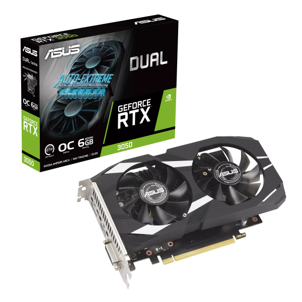 ASUS RTX 3050 OC Edition 6GB GDDR6 Dual GeForce