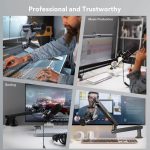 Maono BA92 Microphone Suspension Boom Arm Stand - Image 4