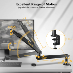 Maono BA92 Microphone Suspension Boom Arm Stand - Image 6