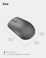 Lenovo 530 Wireless Mouse 1200 DPI -Graphite - Image 2